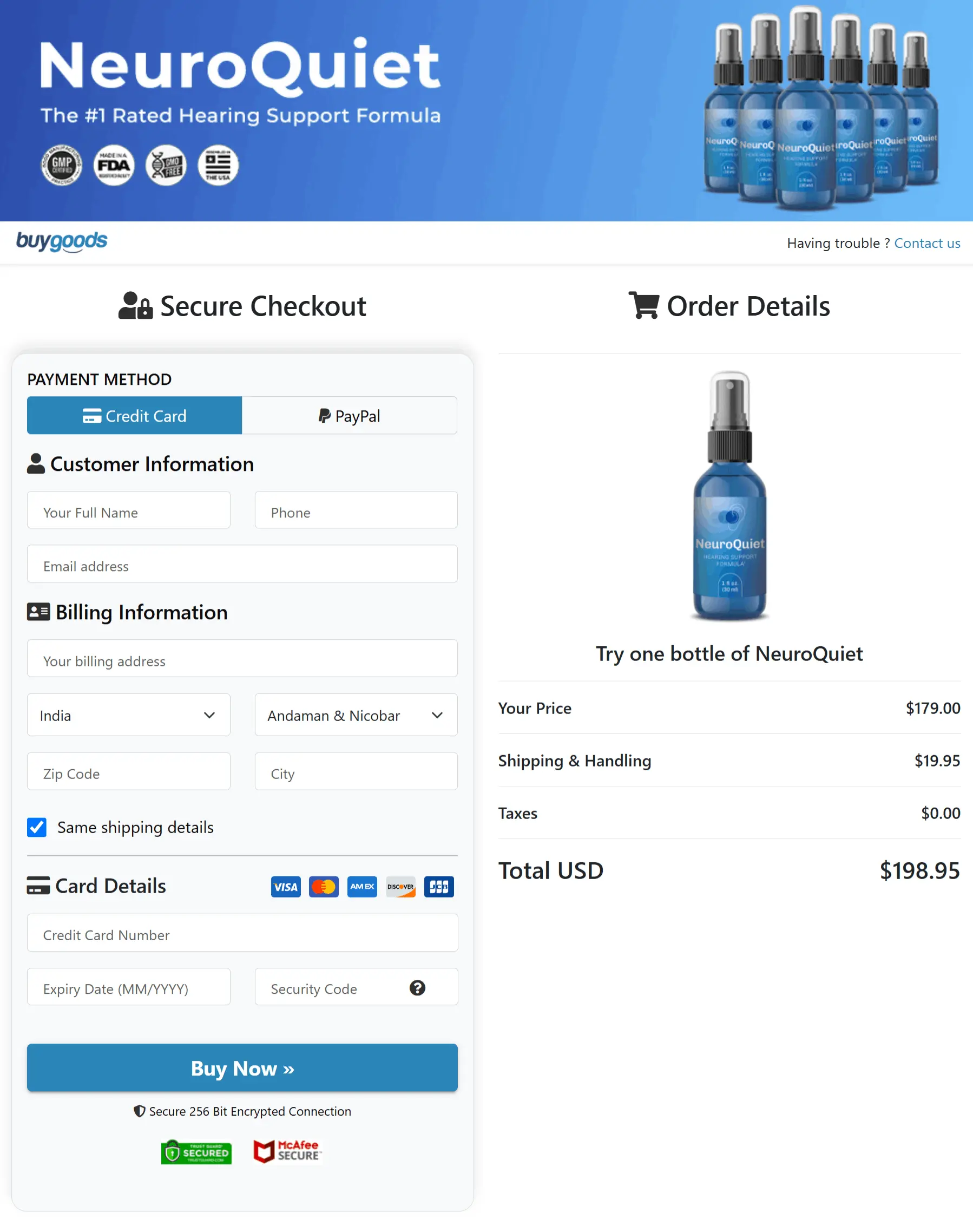 Buy Now NeuroQuiet